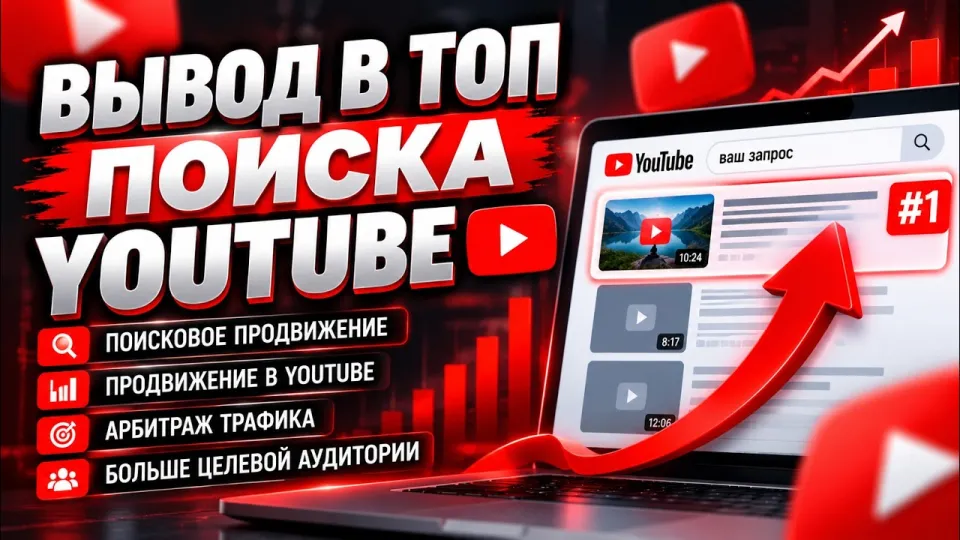 Продвижение видео на YouTube в поиске